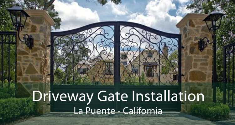 Driveway Gate Installation La Puente - California