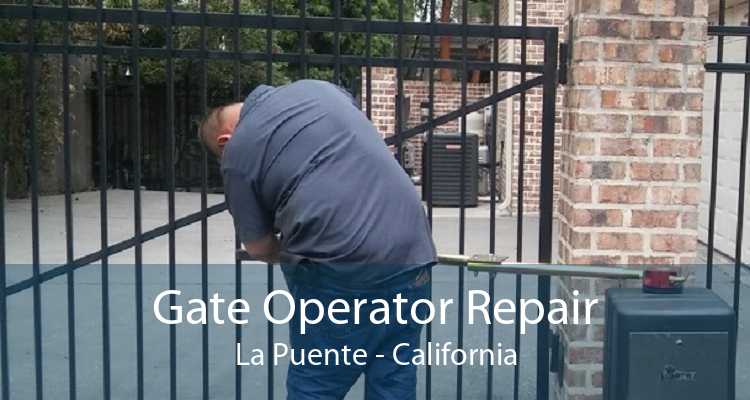 Gate Operator Repair La Puente - California